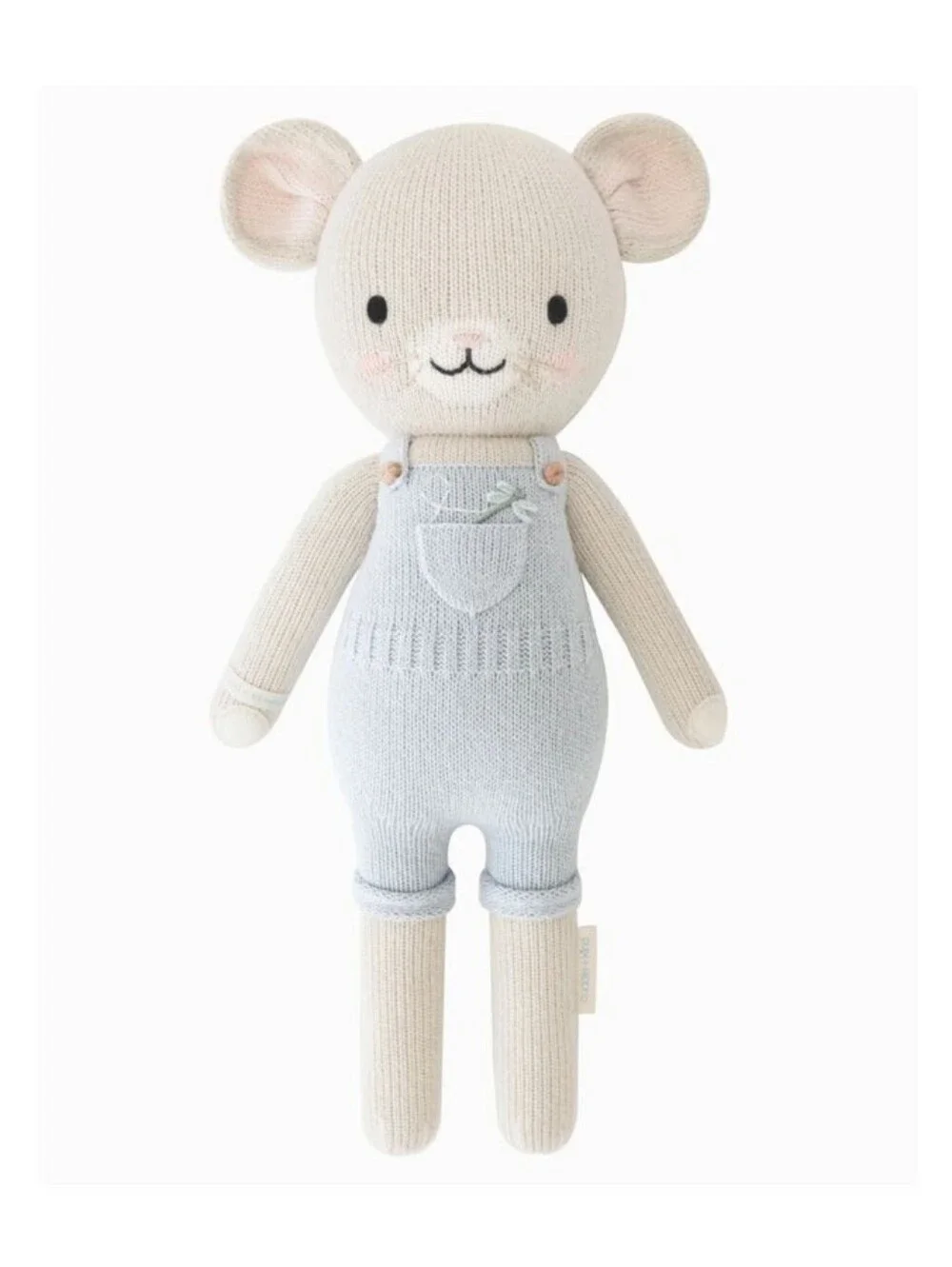 Cuddle + Kind Bailey The Mouse Stuffed Animal 13